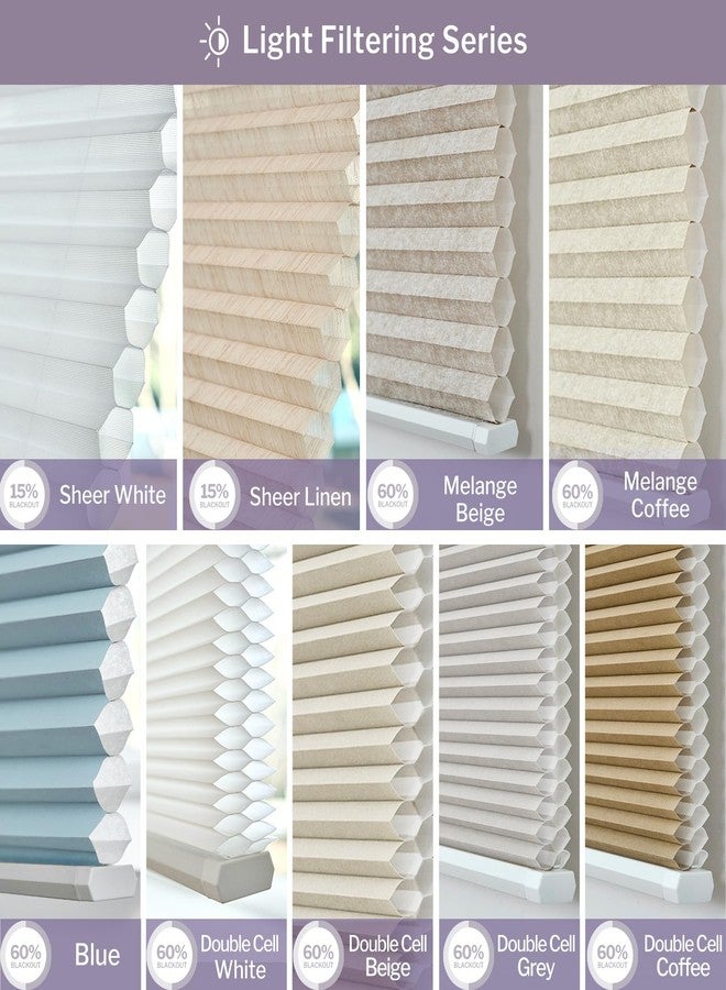 Graywind Custom Cellular Shades 5/8" Cell Honeycomb Window Shades (Fabric Samples) - Image 3